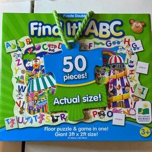 Find It! ABC Puzzle - The Learning Journey | EUC | Age 3+